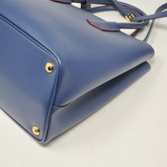 Prada Double Cuir Medium Saffiano Crossbody Bag - Picture 12 of 16